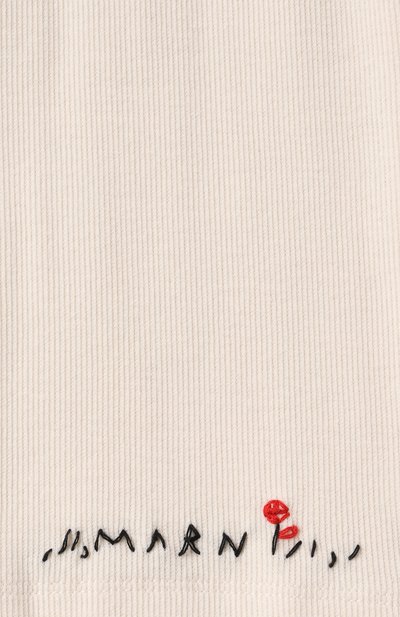 Хлопковая майка MARNI, арт. M01427/M00UQ, фото 3