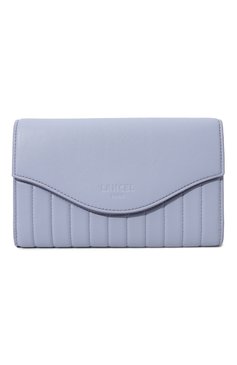 Женская сумка rodeo LANCEL сиреневого цвета, арт. A12340/47 | Фото 1 (Сумки-технические: Сумки через плечо; Материал: Натуральная кожа; Материал сплава: Проставлено; Размер: mini; Ремень/цепочка: На ремешке; Драгоценные камни: Проставлено)