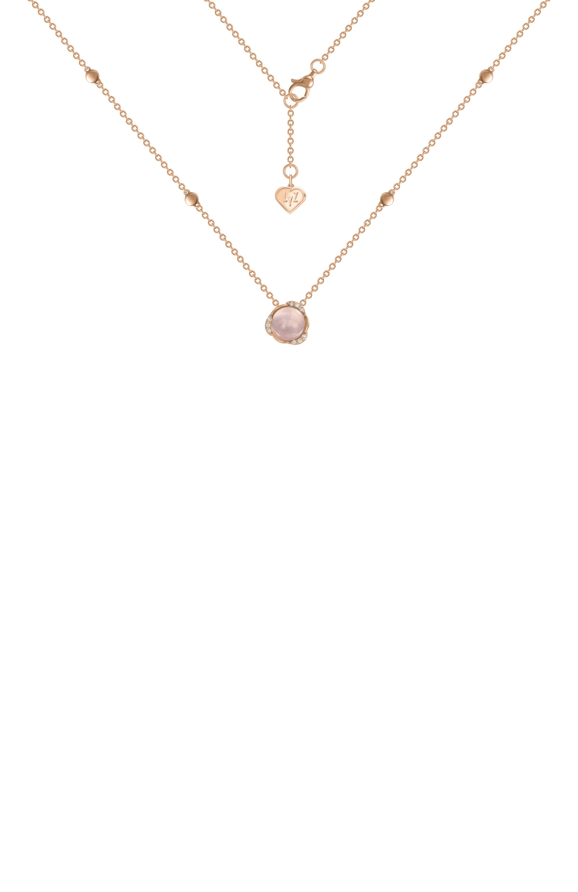 Колье LUCKY ZNAKY, арт. MERLYZ-CH02-BTQR-P-8 MM, фото 1