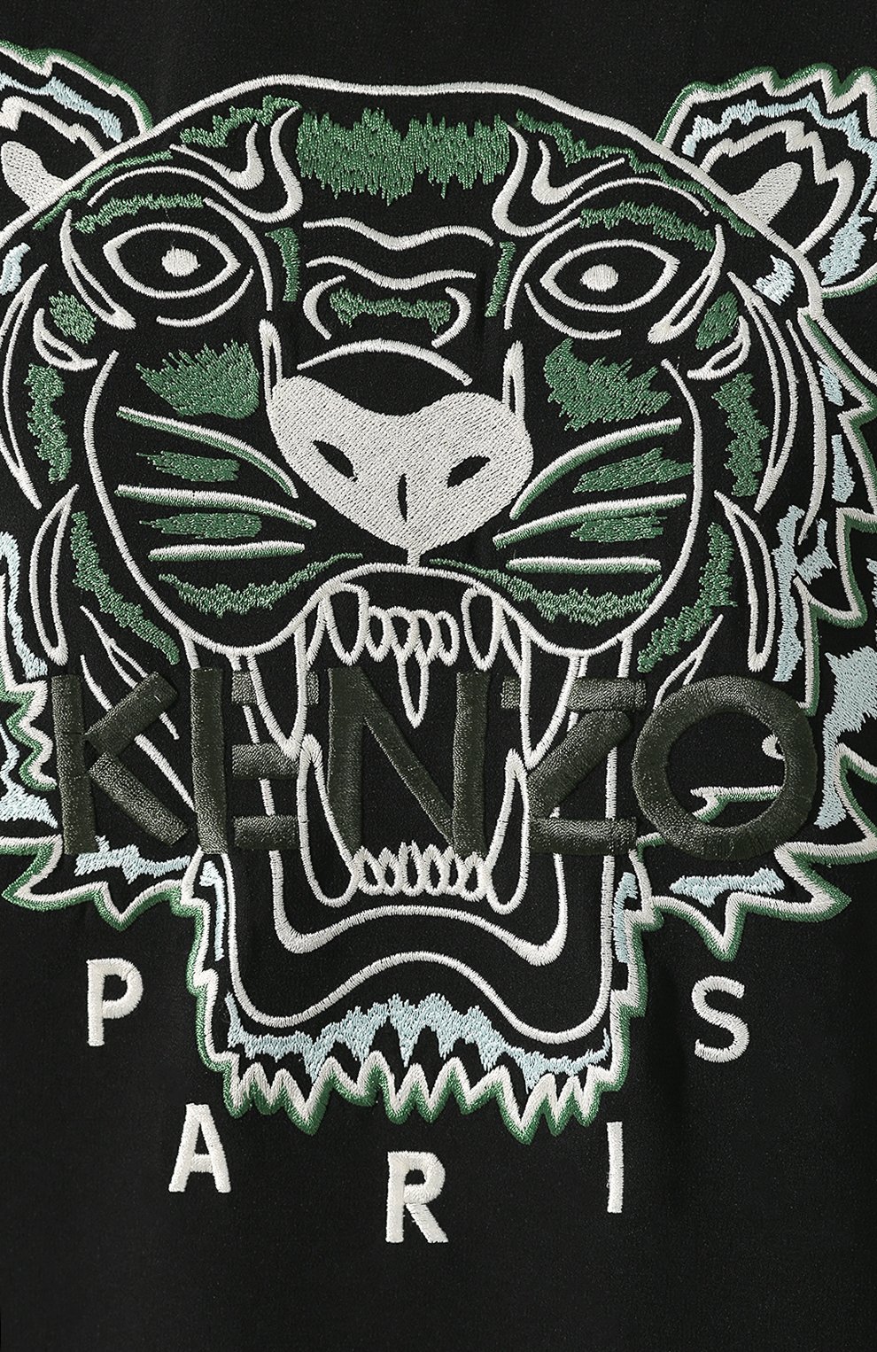 Футболка KENZO черного цвета по цене 32500 руб., арт. FA52T01765AC, фото 5 Футболка KENZO, арт. FA52T01765AC, фото 5