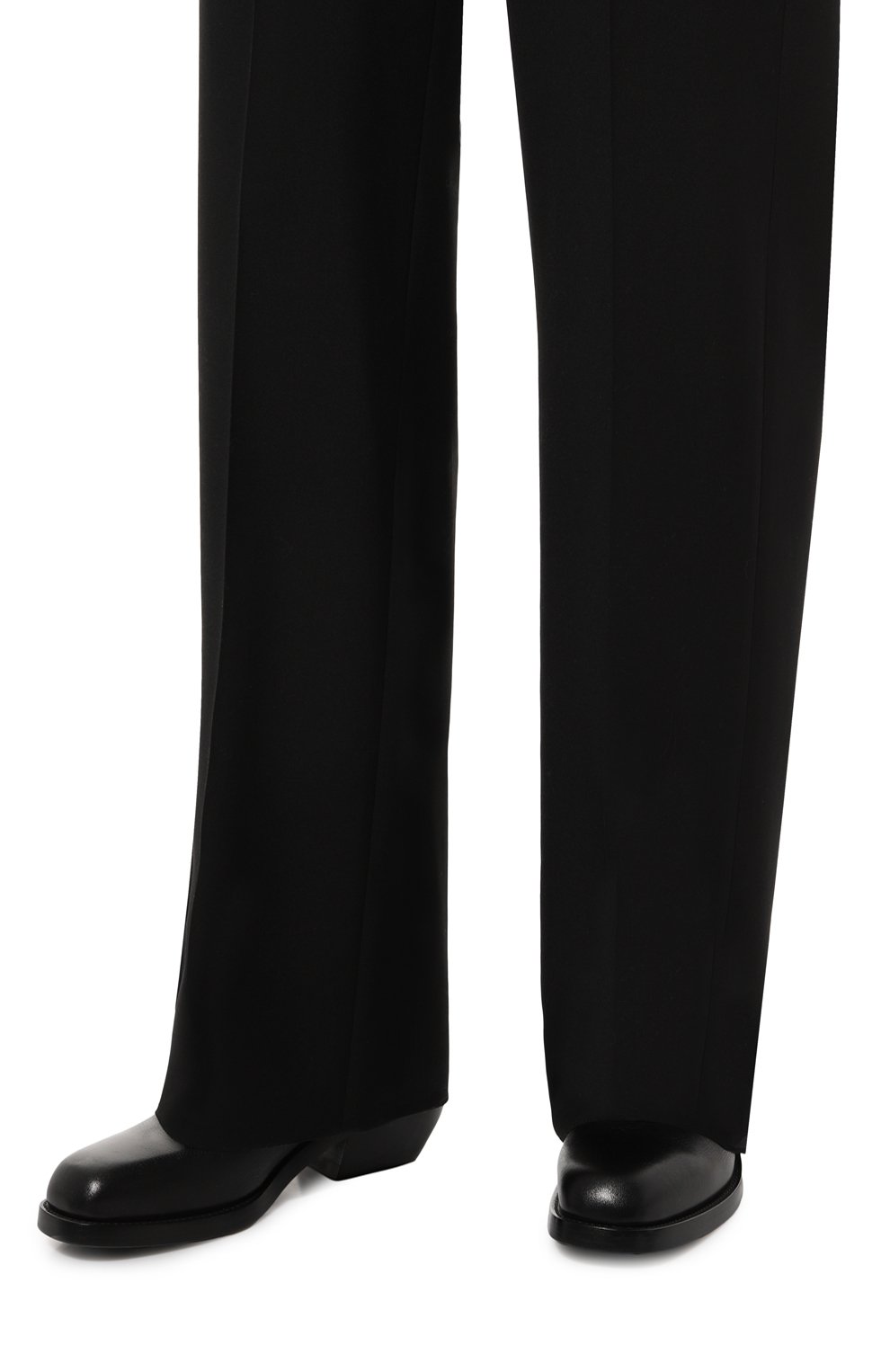 Кожаные сапоги CELINE черного цвета по цене 122000 руб., арт. 35258/3808C, фото 3 Кожаные сапоги CELINE, арт. 35258/3808C, фото 3