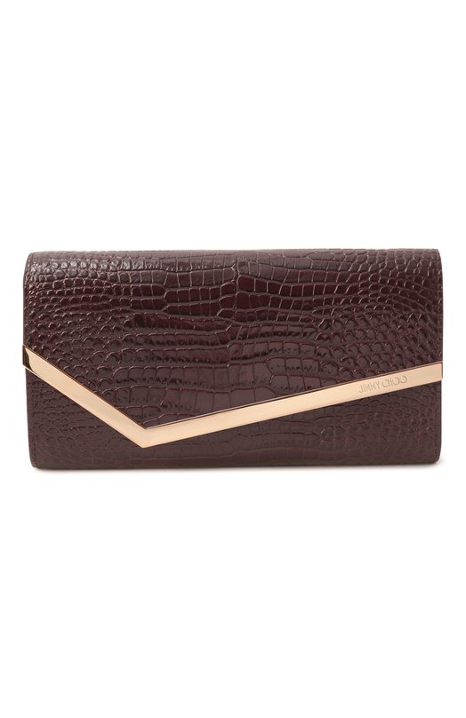 Клатч Emmie Jimmy Choo EMMIEJZI Коричневый EMMIEJZI