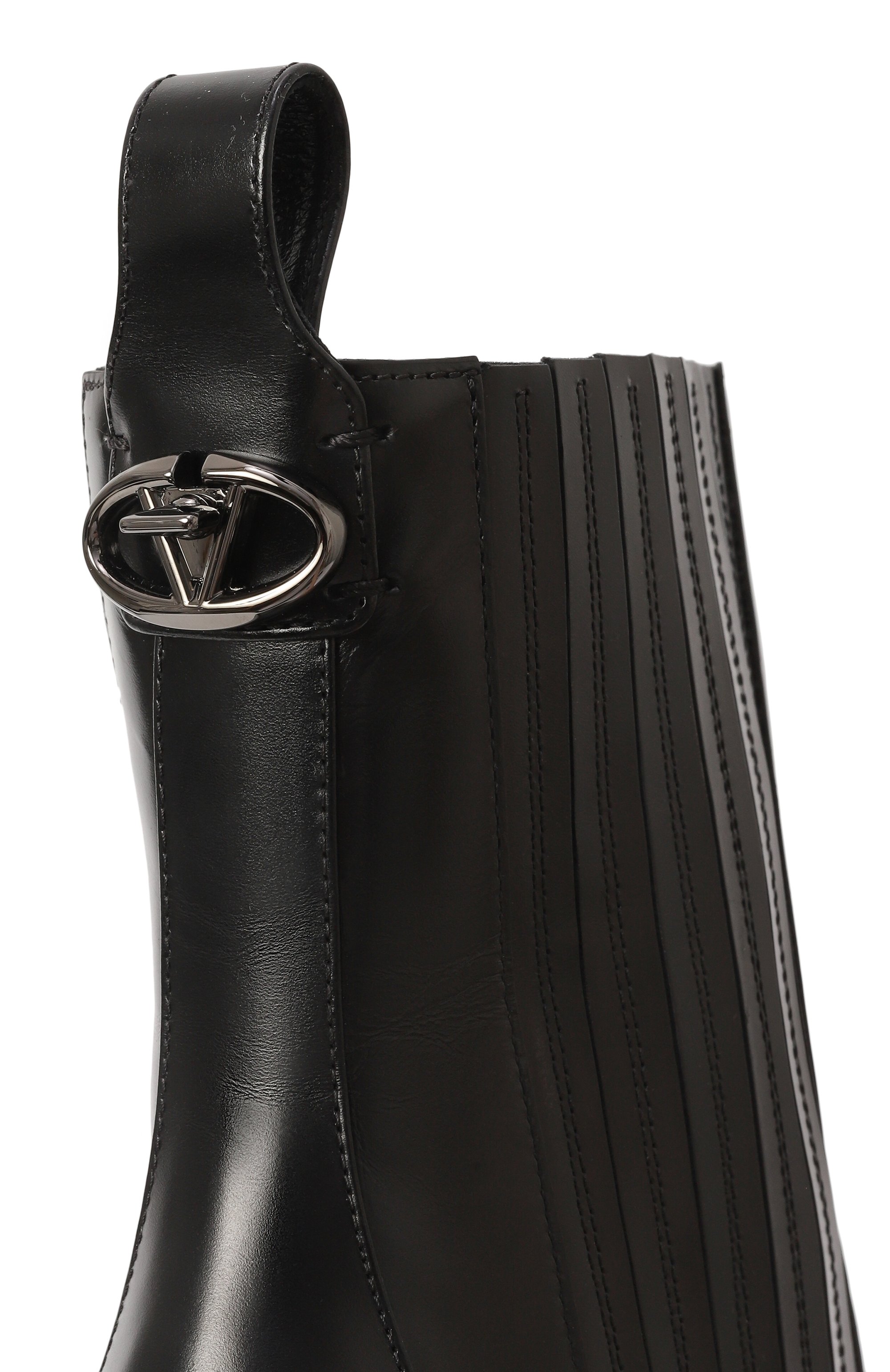 Кожаные ботильоны vlogo lockette VALENTINO, арт. 5W0S0KS9/LQV, фото 7