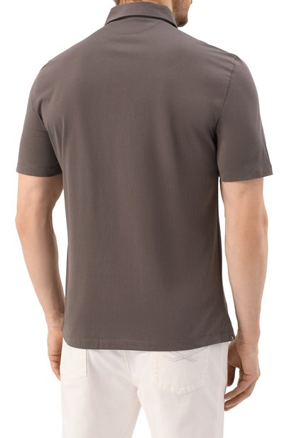 Хлопковое поло BRUNELLO CUCINELLI, арт. M0B133936, фото 4