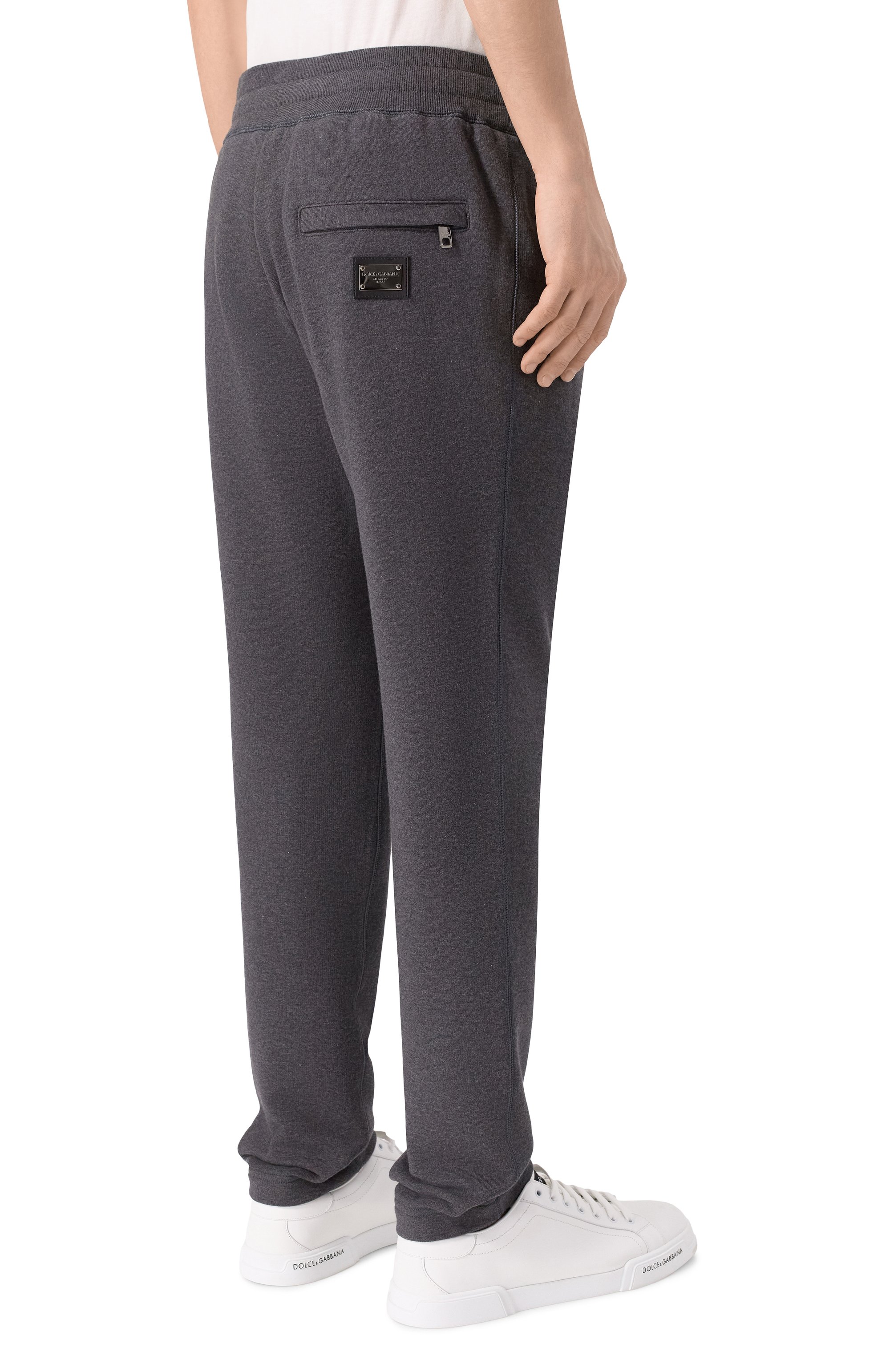 Хлопковые брюки DOLCE & GABBANA, арт. GZ12AT/G7P1C, фото 4