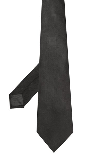 Шелковый галстук LANVIN черного цвета по цене 12600 руб., арт. 11504/TIE, фото 2 Шелковый галстук LANVIN, арт. 11504/TIE, фото 2