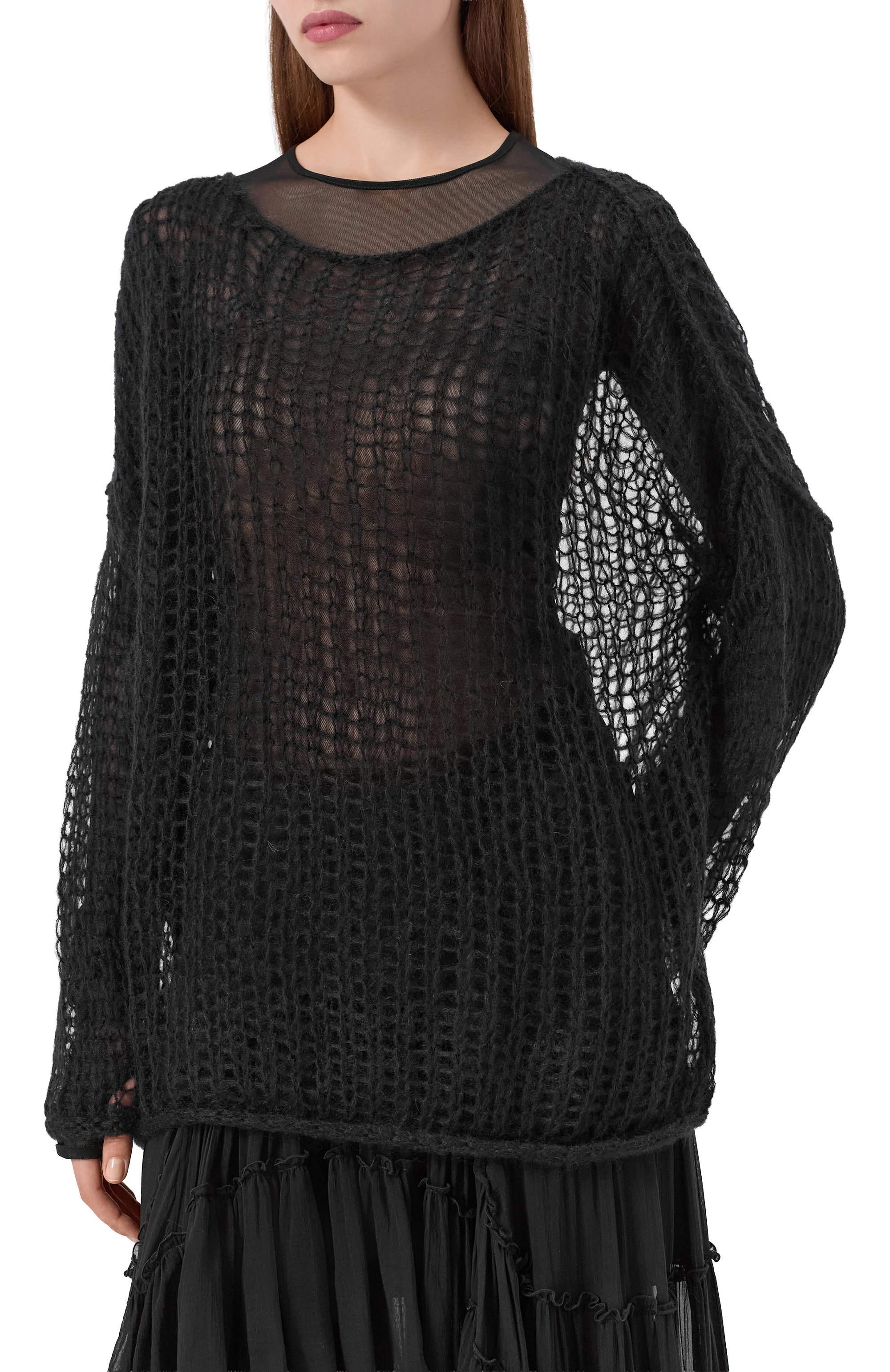 Шерстяной пуловер ISABEL BENENATO, арт. DK905F25, фото 3