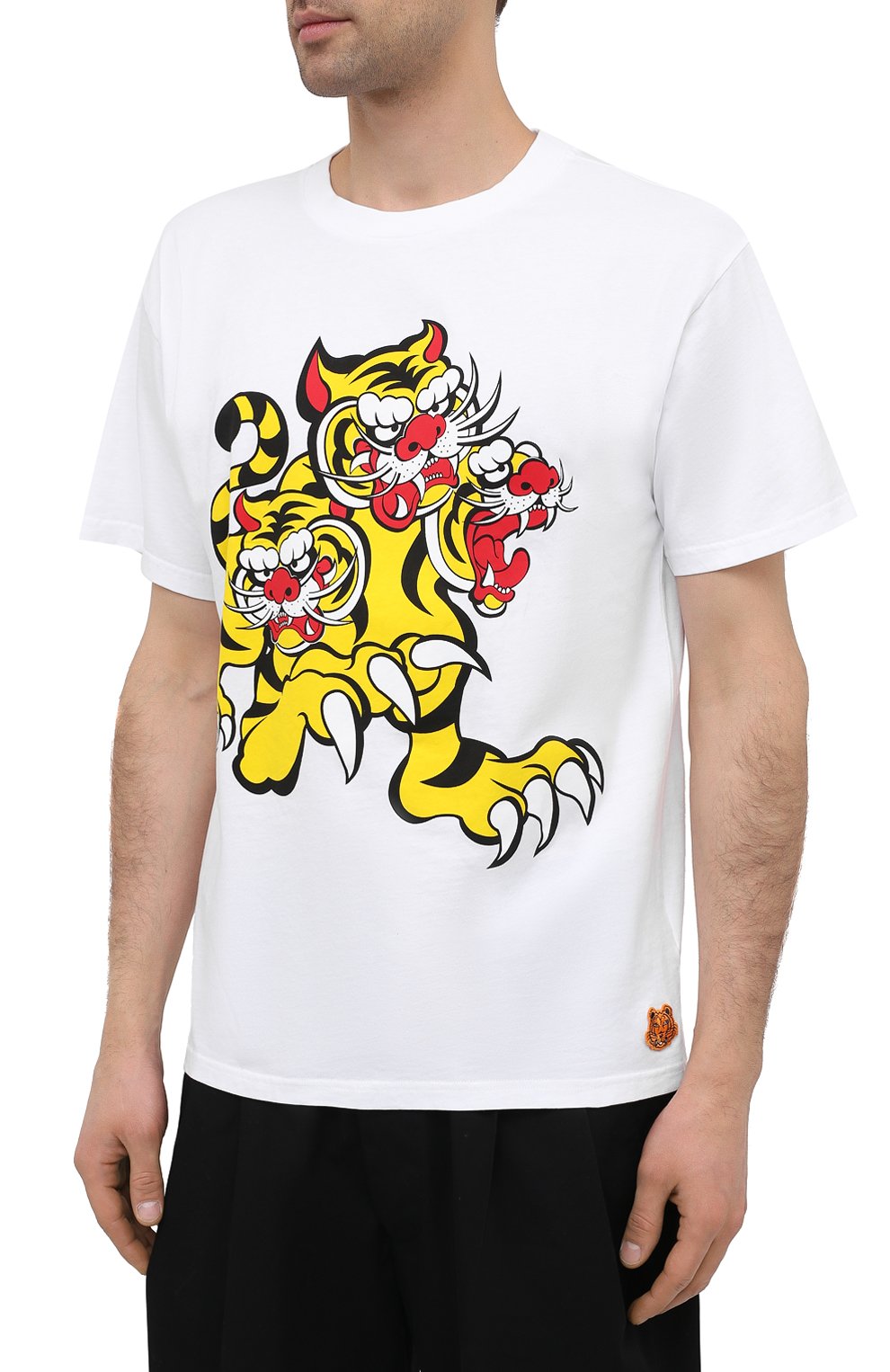 Хлопковая футболка kenzo x kansai yamamoto KENZO, арт. FB55TS0714SJ, фото 3