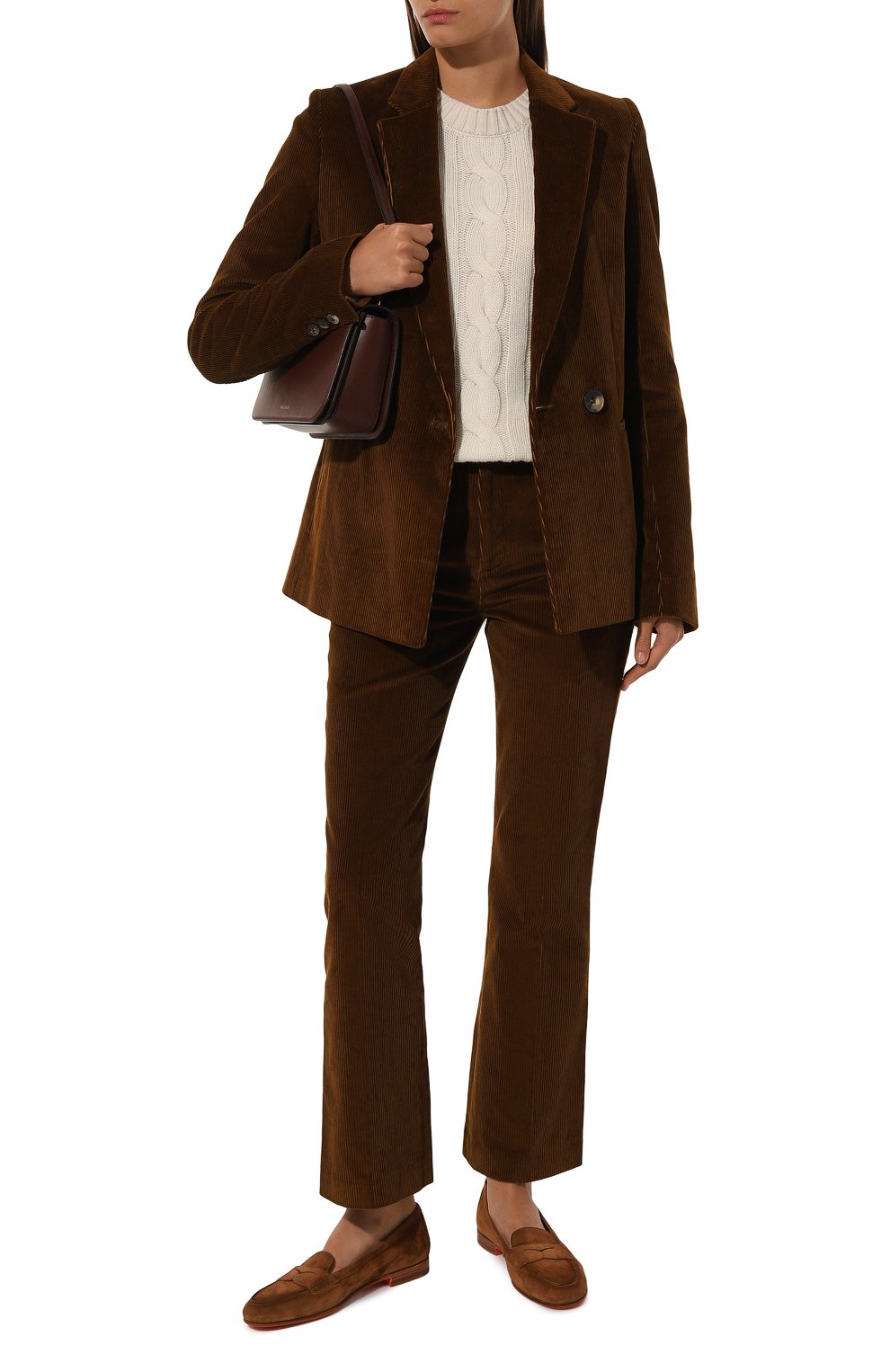 Замшевые лоферы SANTONI, арт. WUNY71031SA4SAEAZ69, фото 2