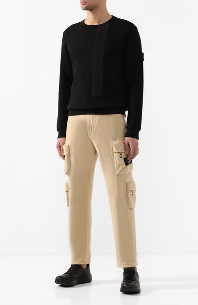 Шерстяной свитшот STONE ISLAND, арт. 7115650F3, фото 2