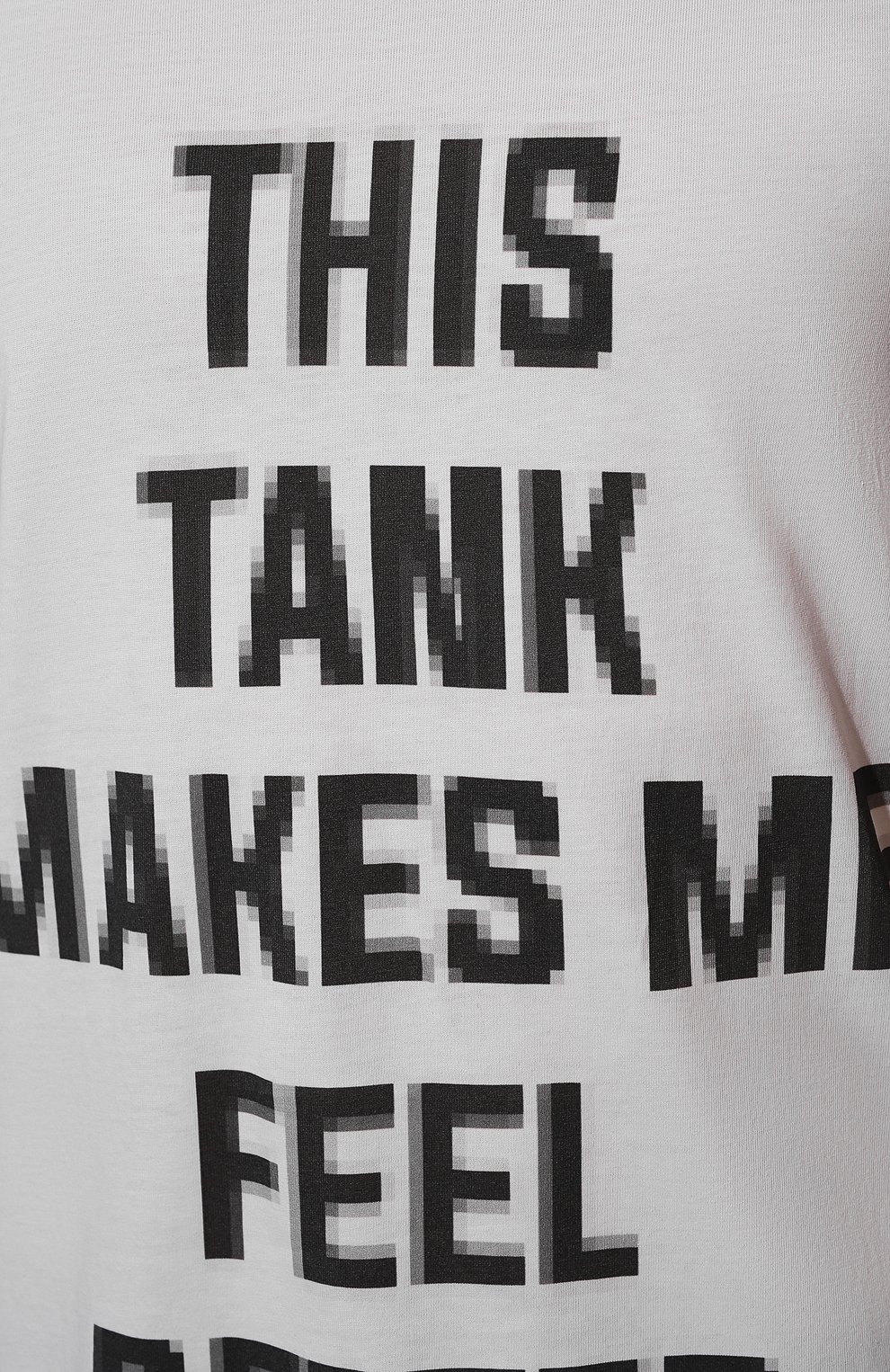 Хлопковая майка DIEGO VENTURINO белого цвета по цене 14950 руб., арт. SS22-DV TNK MFB, фото 5 Хлопковая майка DIEGO VENTURINO, арт. SS22-DV TNK MFB, фото 5