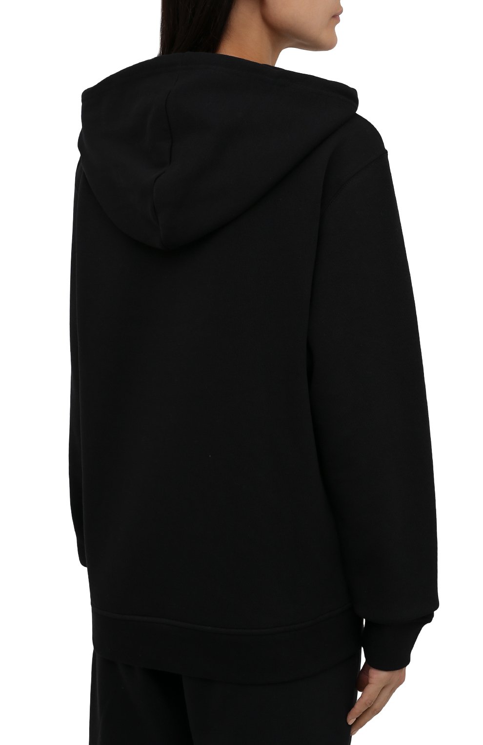 Хлопковое худи ADIDAS ORIGINALS черного цвета по цене 5780 руб., арт. H34725, фото 4 Хлопковое худи ADIDAS ORIGINALS, арт. H34725, фото 4