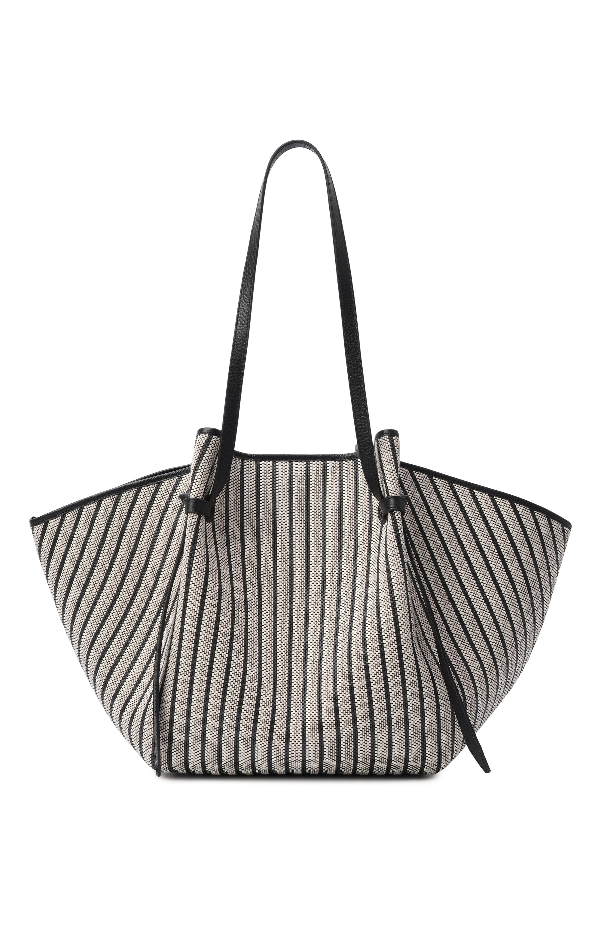 Сумка-тоут mochi xl YUZEFI светло-бежевого цвета по цене 103500 руб., арт. XL M0CHI/W0VEN CANVAS, фото 1 Сумка-тоут mochi xl YUZEFI, арт. XL M0CHI/W0VEN CANVAS, фото 1