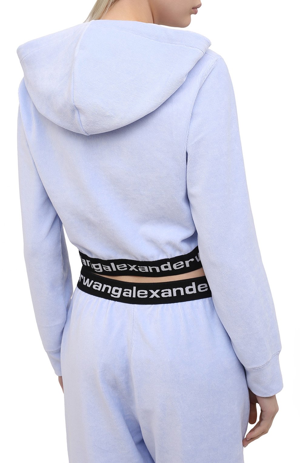 Вельветовое худи ALEXANDERWANG.T, арт. 4CC1211197, фото 4