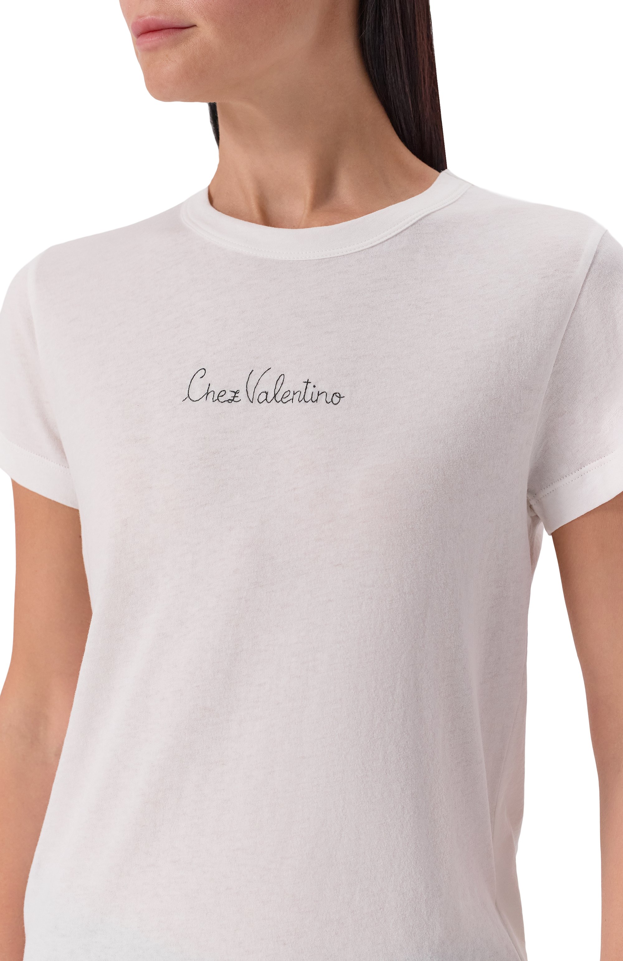 Хлопковая футболка VALENTINO, арт. 7B3MG25G/9L9, фото 5