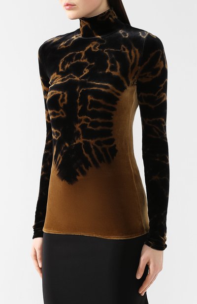 Бархатная водолазка PROENZA SCHOULER разноцветного цвета по цене 39950 руб., арт. R1844033-JYP43, фото 3 Бархатная водолазка PROENZA SCHOULER, арт. R1844033-JYP43, фото 3