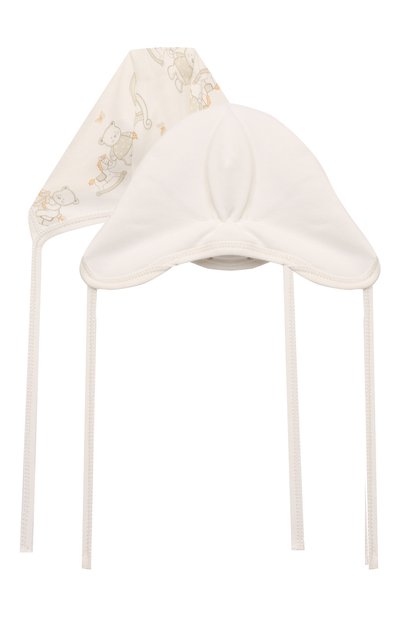 Пуховый комплект на выписку CHEPE светло-бежевого цвета по цене 25600 руб., арт. 391177, фото 5 Пуховый комплект на выписку CHEPE, арт. 391177, фото 5