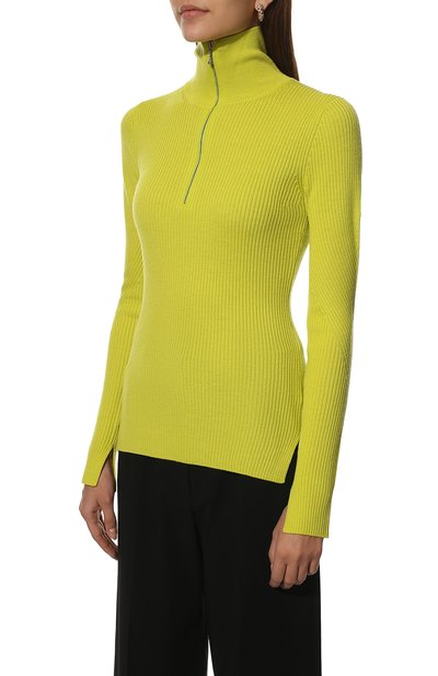 Шерстяная водолазка GANNI, арт. K1707, фото 3