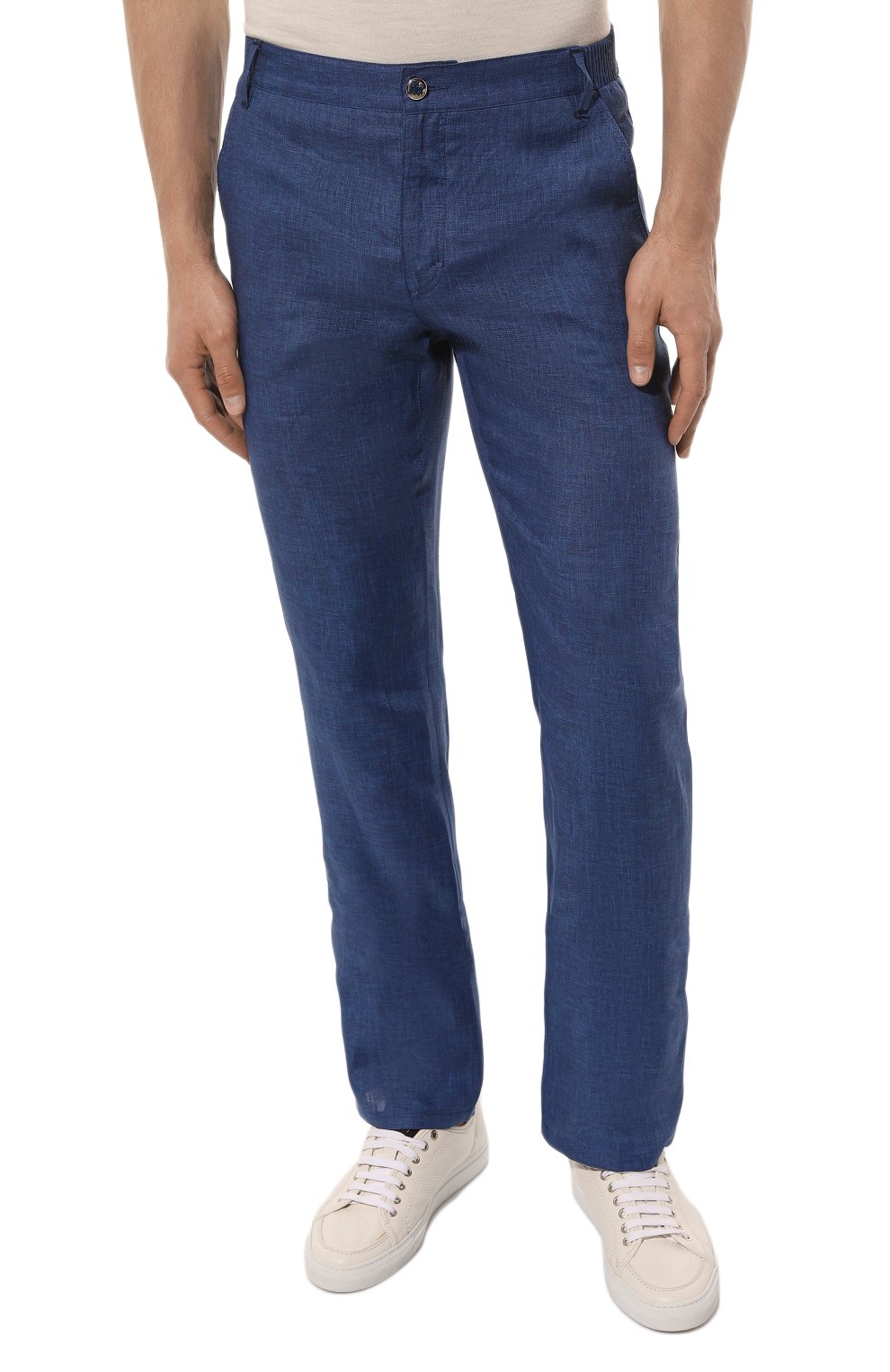 Льняные брюки ZILLI, арт. M0Z-D0180-LIN01/R001, фото 3