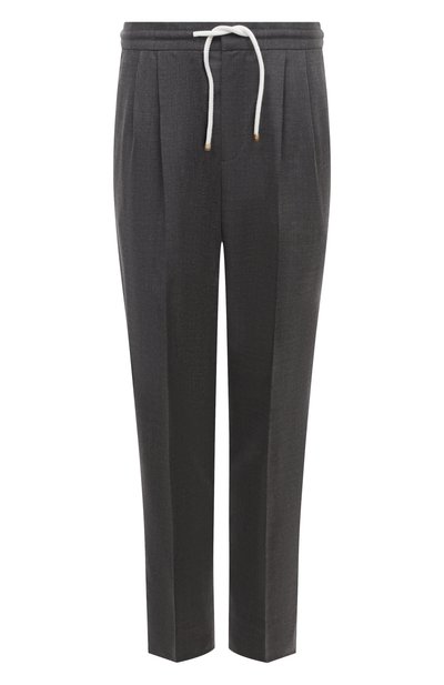 Мужские шерстяные брюки BRUNELLO CUCINELLI, арт. MB407B2302