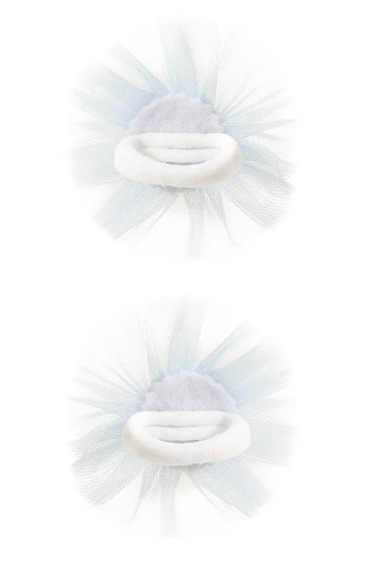 Комплект из двух резинок JUNEFEE голубого цвета по цене 1190 руб., арт. 7282., фото 2 Комплект из двух резинок JUNEFEE, арт. 7282., фото 2