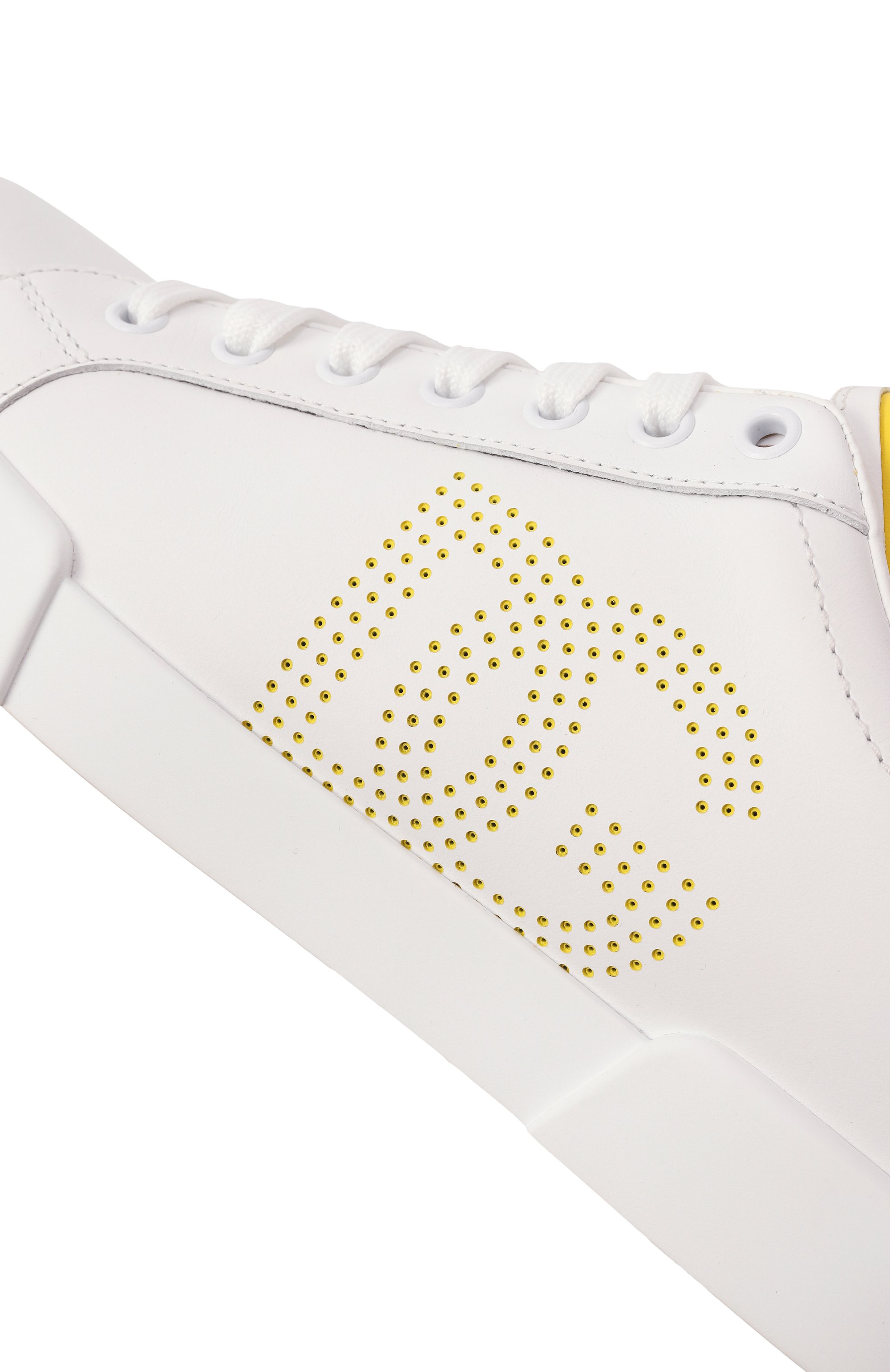 Кожаные кеды portofino DOLCE & GABBANA, арт. CK2277/AV066, фото 7