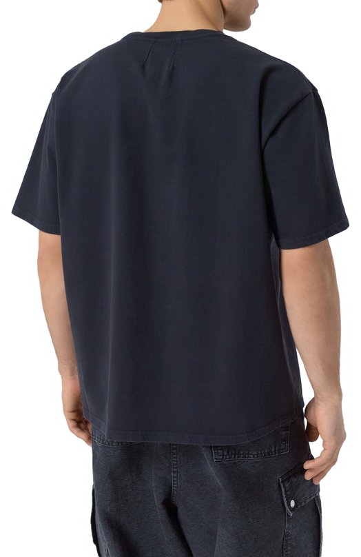 Хлопковая футболка Rhude RHFW25TT02012 Чёрный  RHFW25TT02012 Фото 4