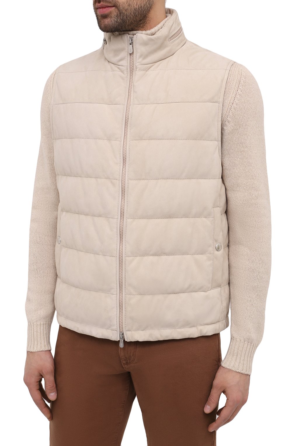 Замшевый жилет BRUNELLO CUCINELLI, арт. M0PCL1699, фото 3