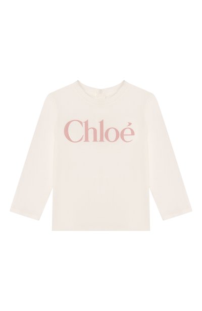 Хлопковый лонгслив CHLOÉ, арт. C21362