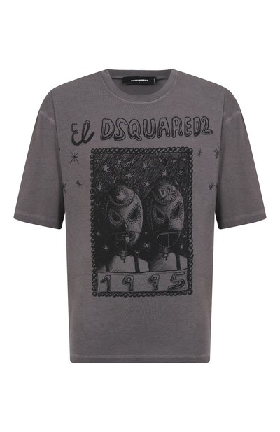 Хлопковая футболка DSQUARED2, арт. S71GD1555/D20035, фото 1