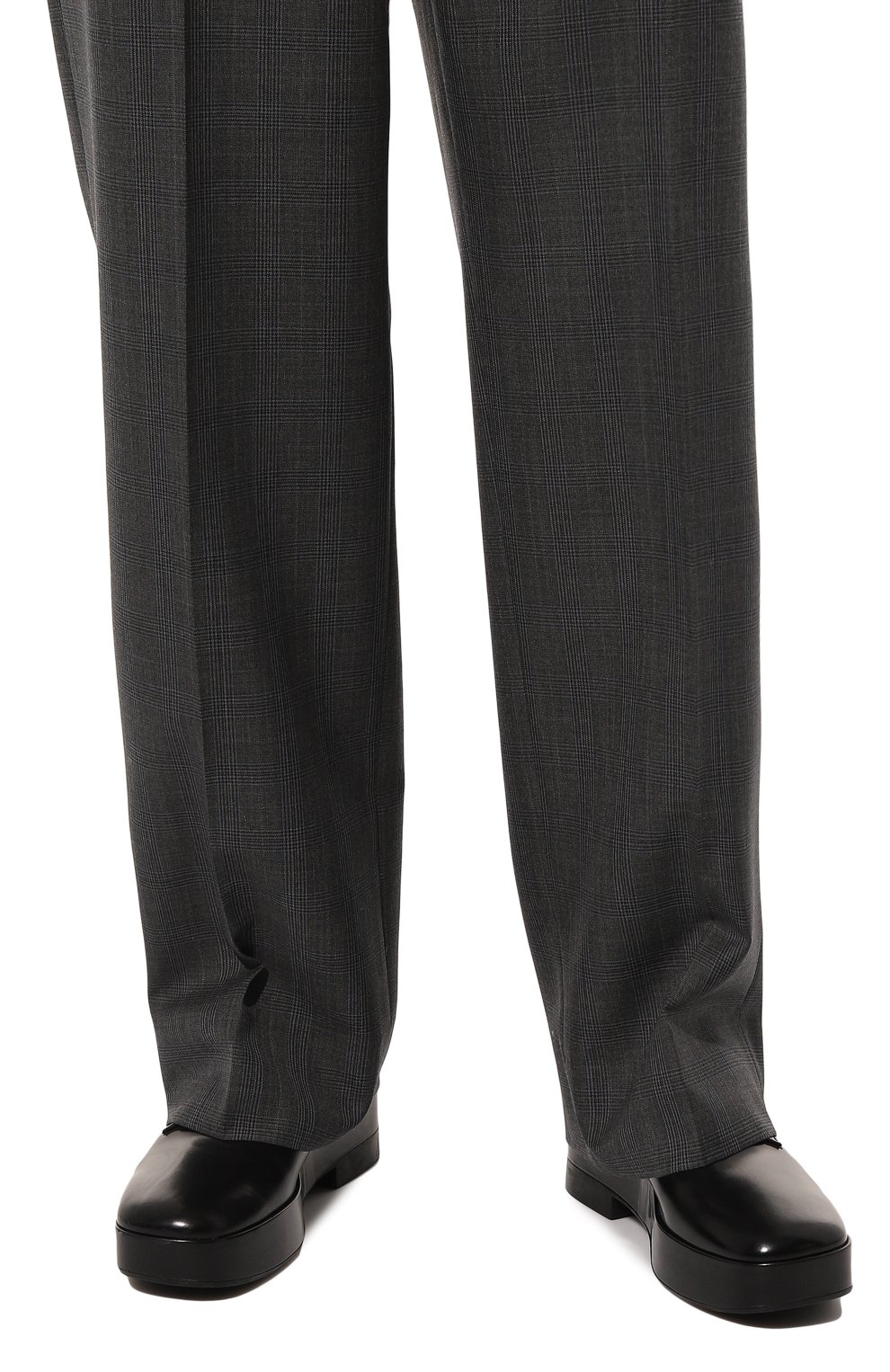 Кожаные дерби PRADA, арт. 2EG379-LVN-F0002-X021, фото 3