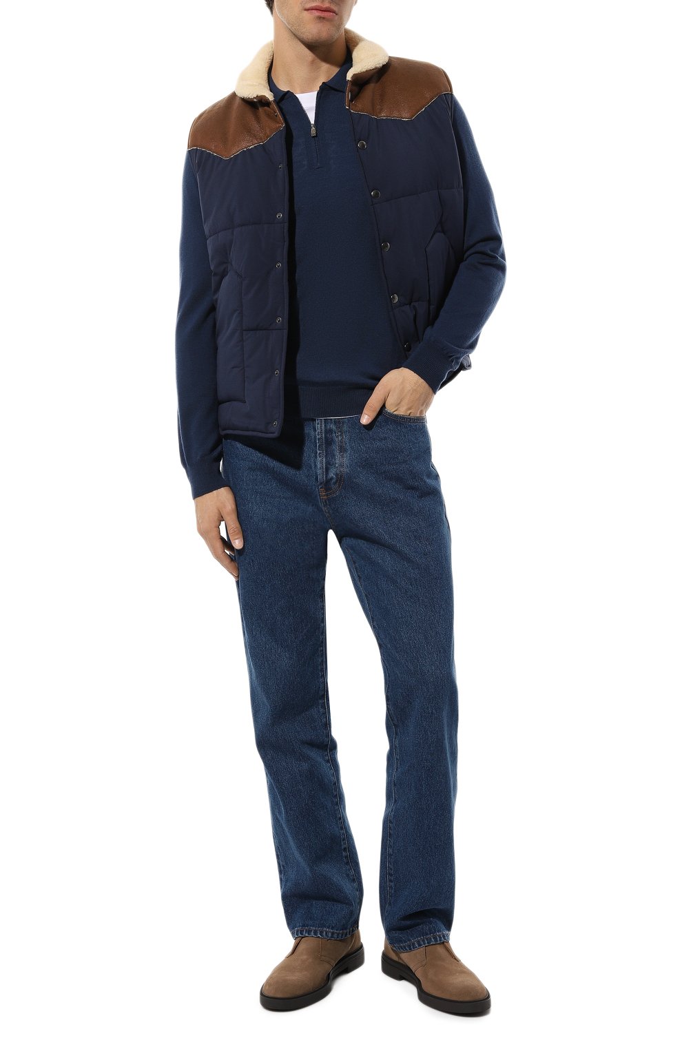 Шерстяное поло CORNELIANI, арт. 92M50F-3825100, фото 2