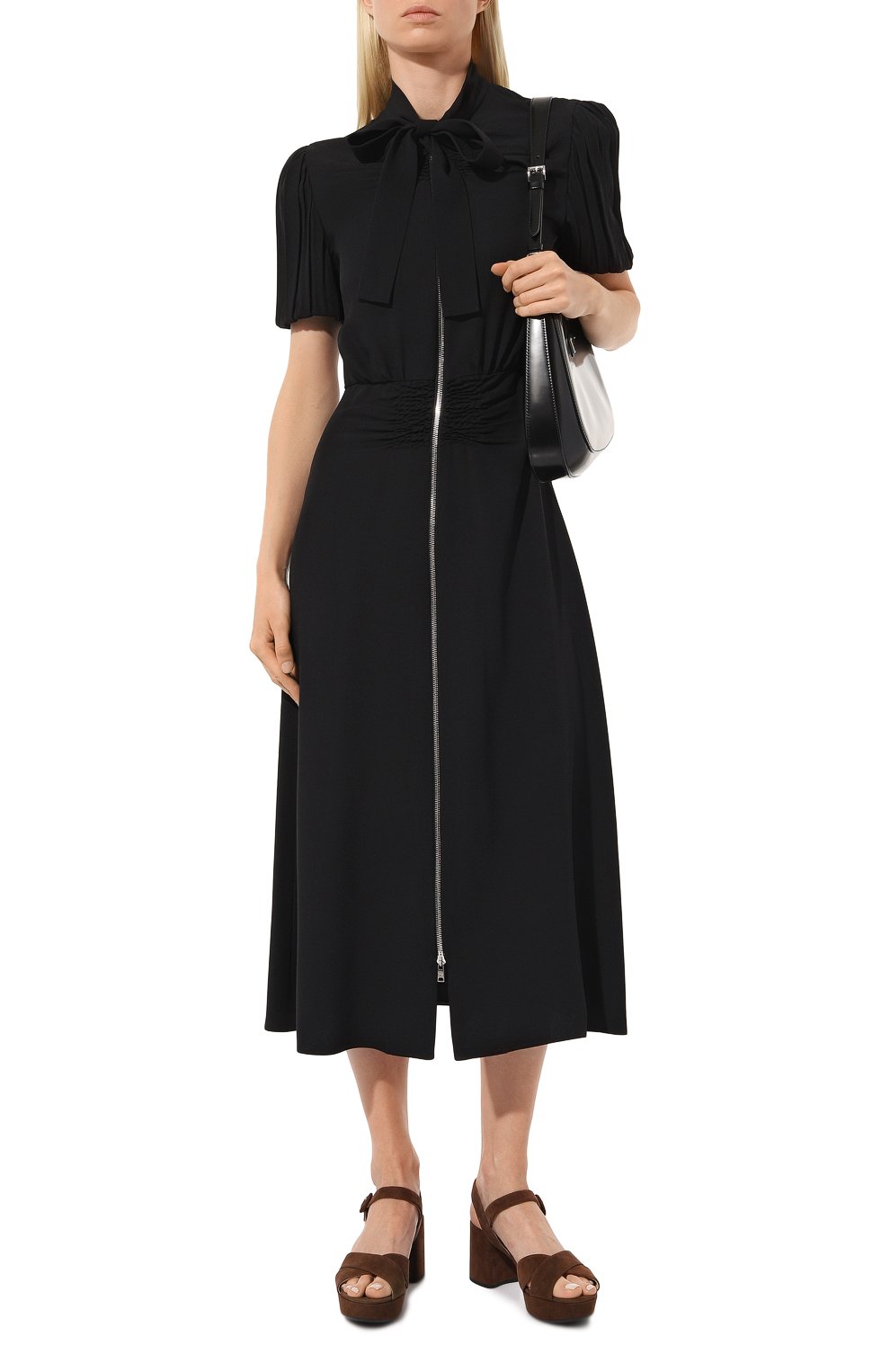 Замшевые босоножки PRADA, арт. 1XP890-008-F0038-B065, фото 2