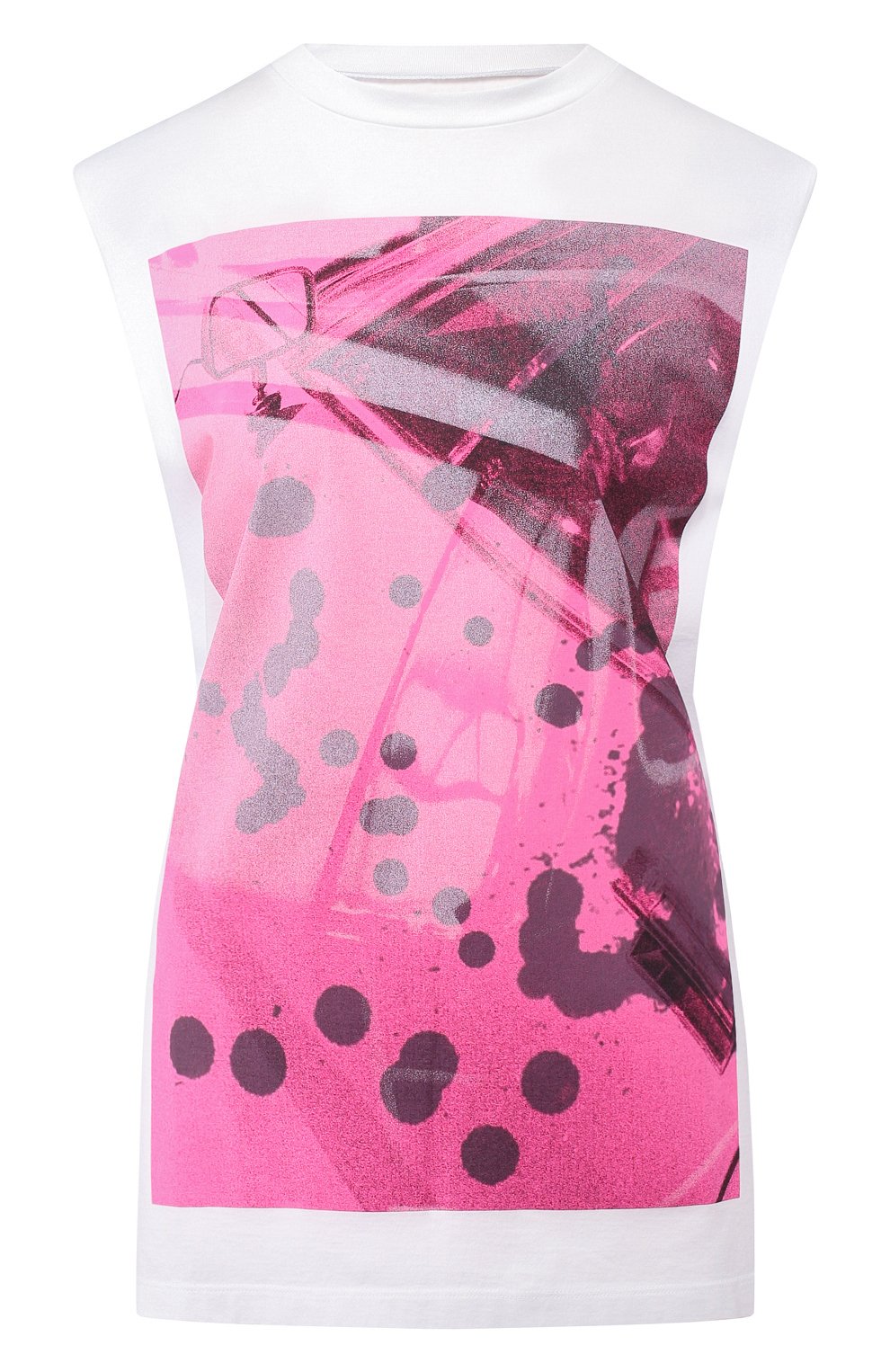 Хлопковая футболка MAISON MARGIELA белого цвета по цене 37550 руб., арт. S29NL0017/S22816, фото 1 Хлопковая футболка MAISON MARGIELA, арт. S29NL0017/S22816, фото 1