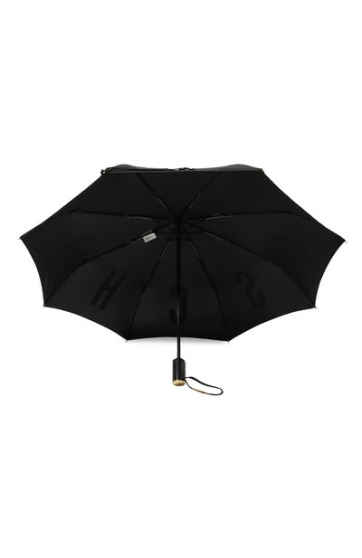 Складной зонт MOSCHINO черного цвета по цене 8995 руб., арт. 8911 0PENCL0SE, фото 3 Складной зонт MOSCHINO, арт. 8911 0PENCL0SE, фото 3