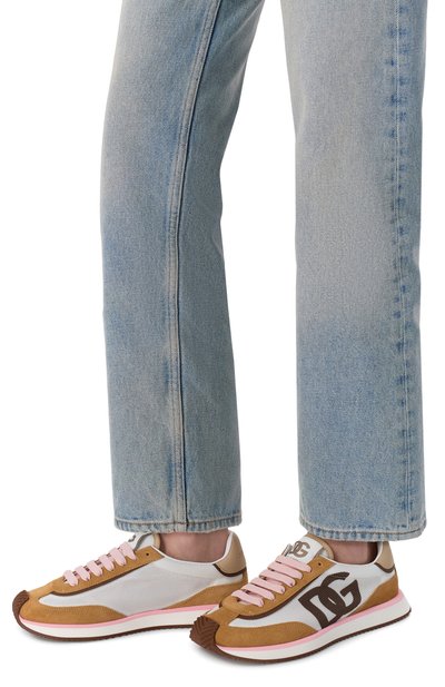 Комбинированные кроссовки dg cushion DOLCE & GABBANA, арт. CK2288/A5355, фото 2