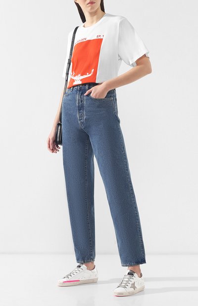 Хлопковая футболка GOLDEN GOOSE DELUXE BRAND, арт. G34WP026.F2, фото 2