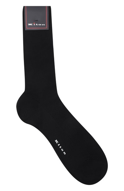 Мужские хлопковые носки KITON, арт. UCALZ26K0762H