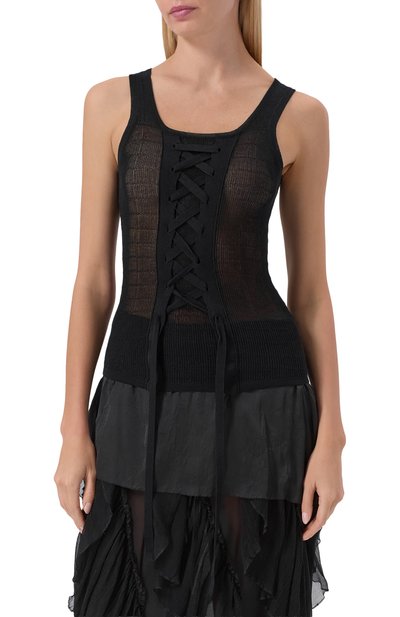 Хлопковый топ ISABEL BENENATO, арт. DK110S26, фото 3