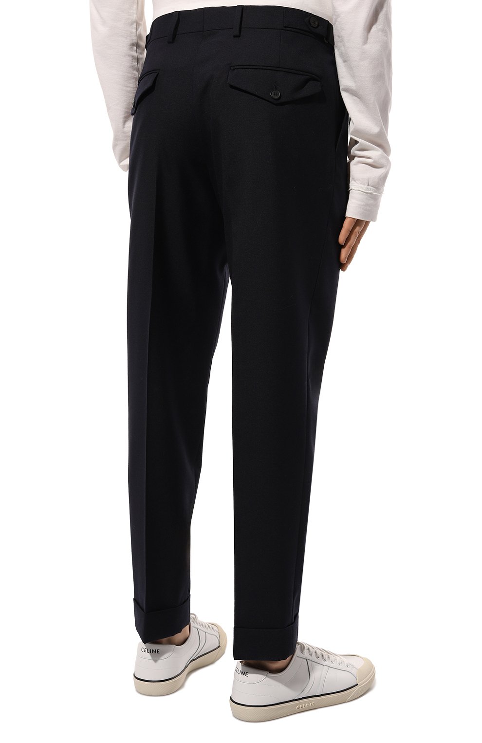 Шерстяные брюки DRIES VAN NOTEN, арт. 020907-8218, фото 4