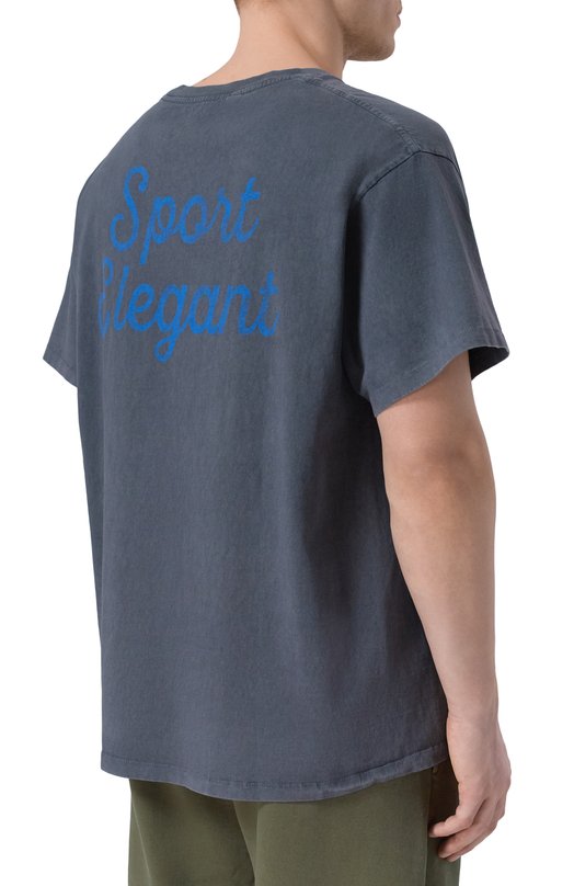 Хлопковая футболка Gallery Dept. TDT-10210 Серый  TDT-10210 Фото 4