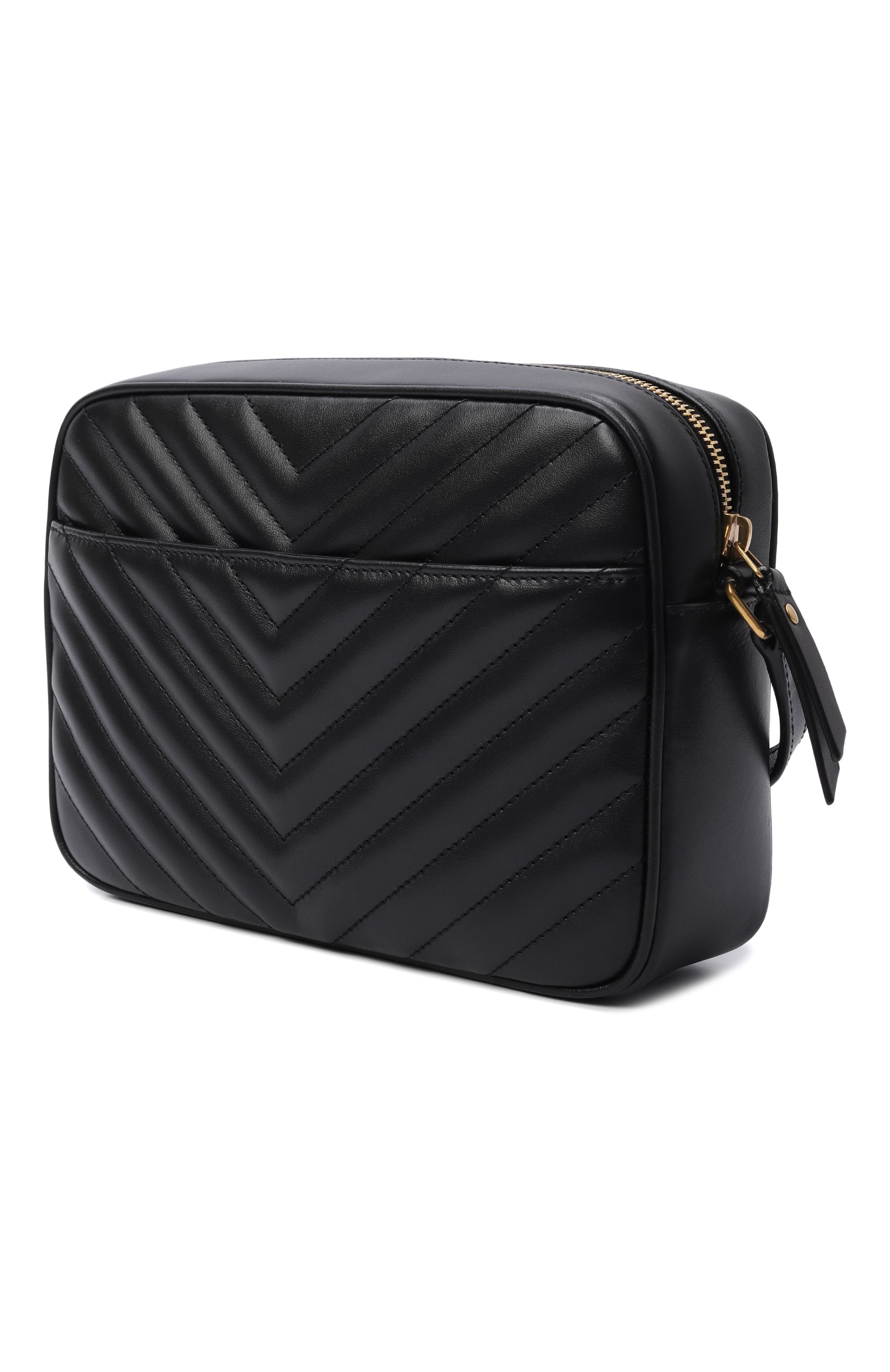 Сумка lou SAINT LAURENT черного цвета по цене 229500 руб., арт. 761554/DV707, фото 4 Сумка lou SAINT LAURENT, арт. 761554/DV707, фото 4