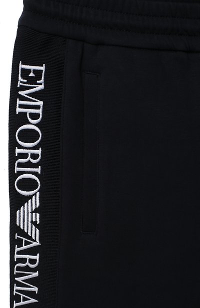 Хлопковые джоггеры EMPORIO ARMANI, арт. 3H4PF7/1JHSZ, фото 3