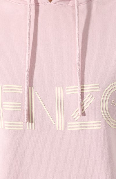 Хлопковое платье KENZO светло-розового цвета по цене 42400 руб., арт. FA52R0747952, фото 5 Хлопковое платье KENZO, арт. FA52R0747952, фото 5