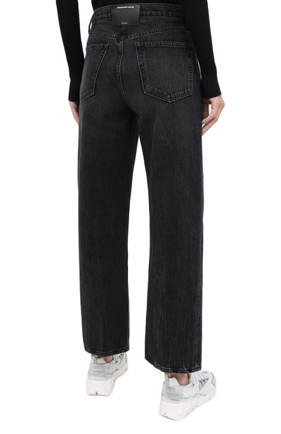 Джинсы ALEXANDER WANG серого цвета по цене 54200 руб., арт. 4DC2204718, фото 4 Джинсы ALEXANDER WANG, арт. 4DC2204718, фото 4