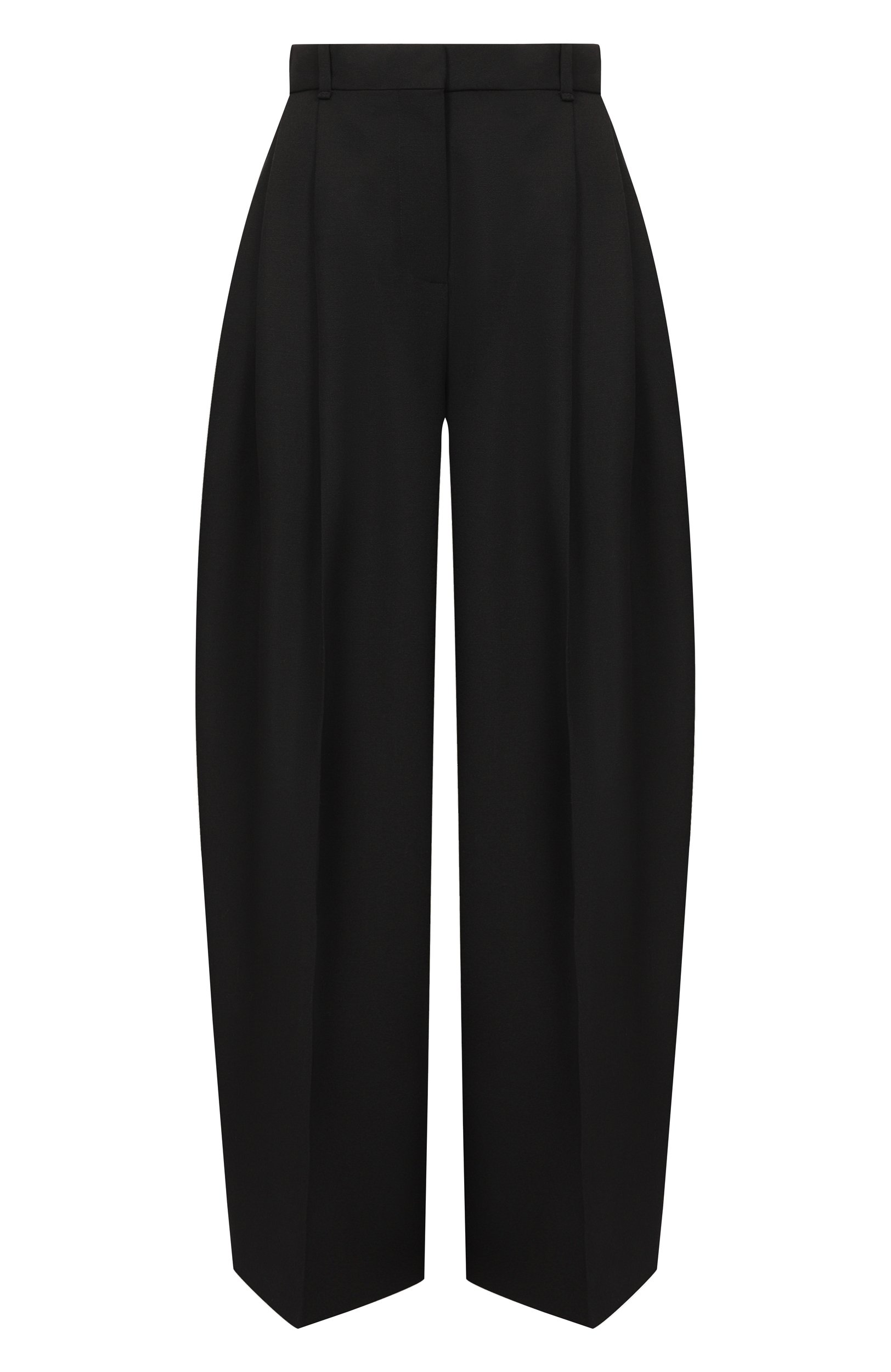 Шерстяные брюки JACQUEMUS черного цвета по цене 86100 руб., арт. 26EPAW00615/AW00637, фото 1 Шерстяные брюки JACQUEMUS, арт. 26EPAW00615/AW00637, фото 1