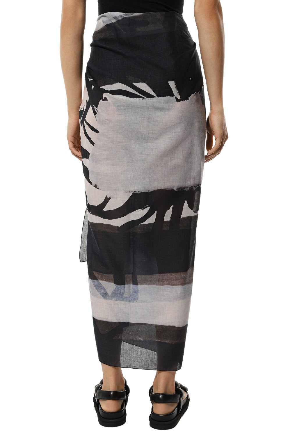 Хлопковое парео KITON, арт. D53753K0957D, фото 4