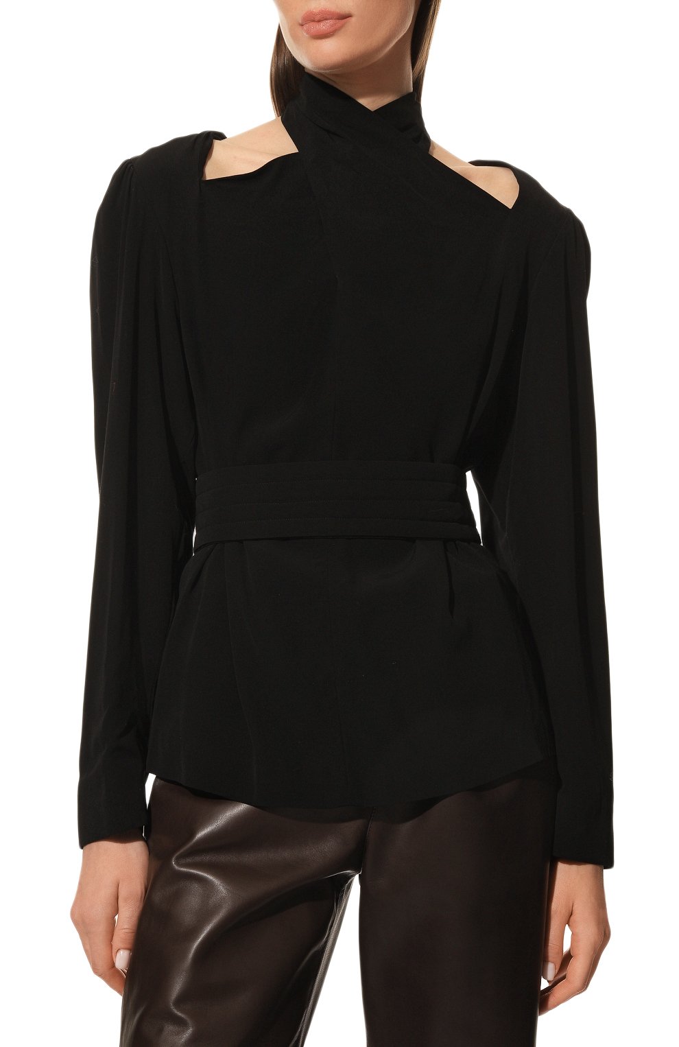 Блузка из вискозы DRIES VAN NOTEN, арт. 222-010751-5035, фото 3