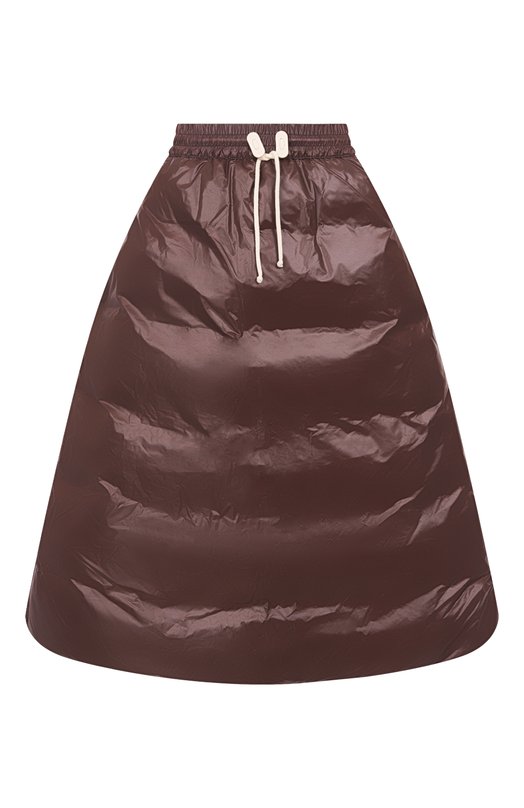 Пуховая юбка Jil Sander J40AF0176/J70007 Коричневый J40AF0176/J70007