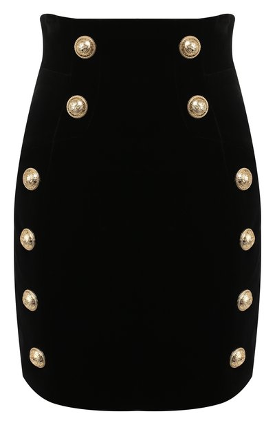 Женская хлопковая юбка BALMAIN, арт. SF14056/155C